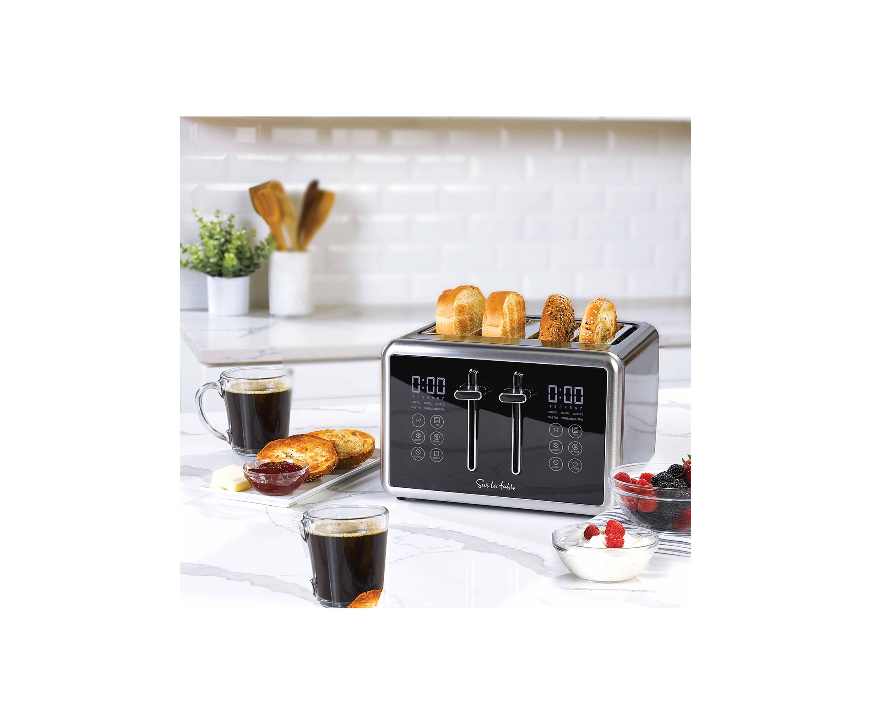 4 Slice Touchscreen Toaster