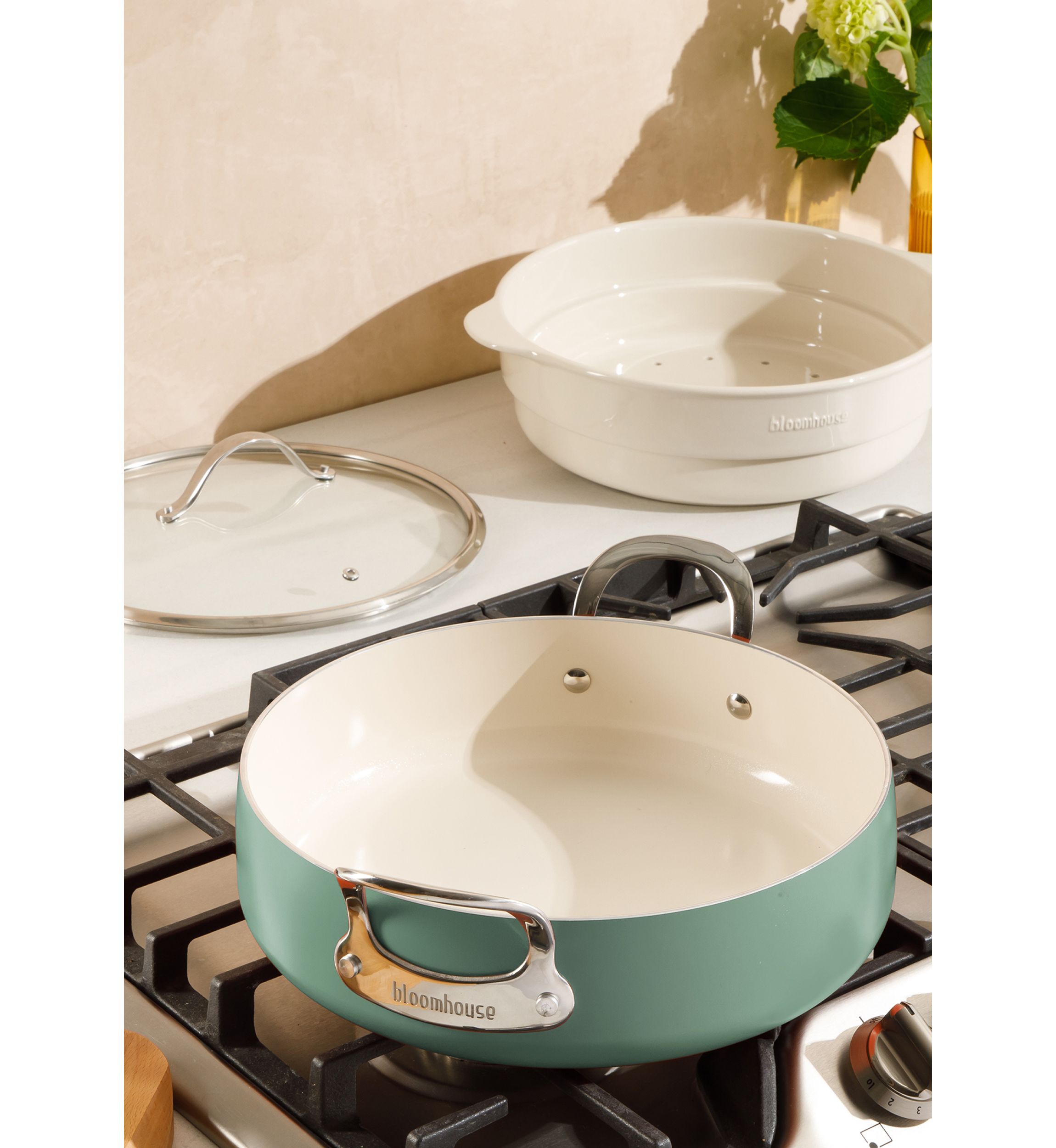 3-Piece Heavy Gauge Aluminum Everyday Cookware Set