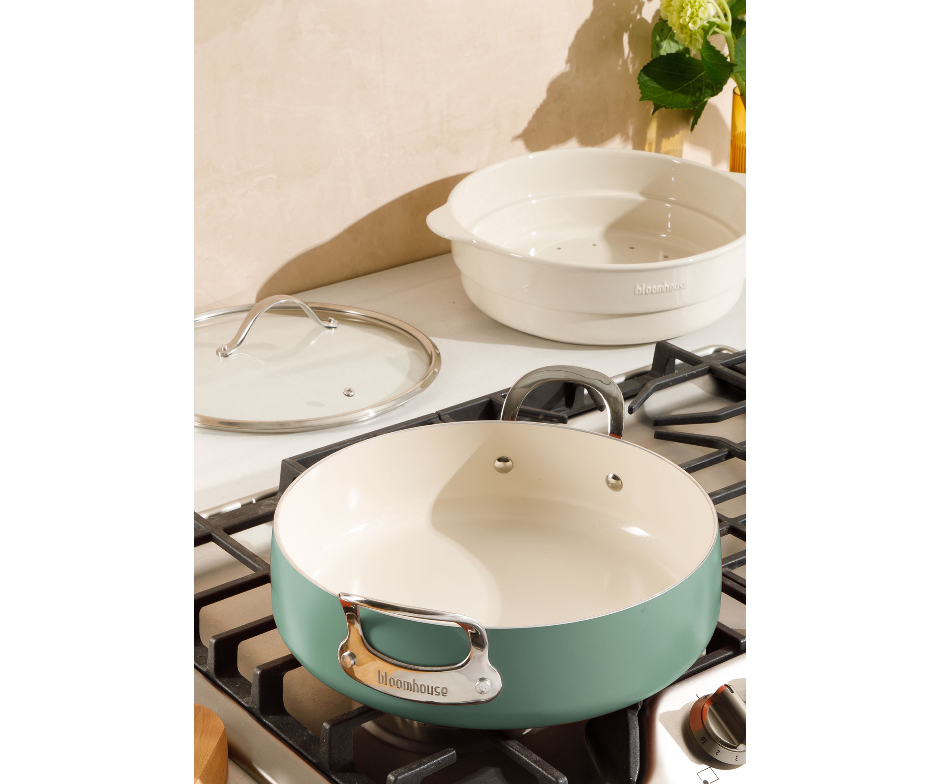3-Piece Heavy Gauge Aluminum Everyday Cookware Set