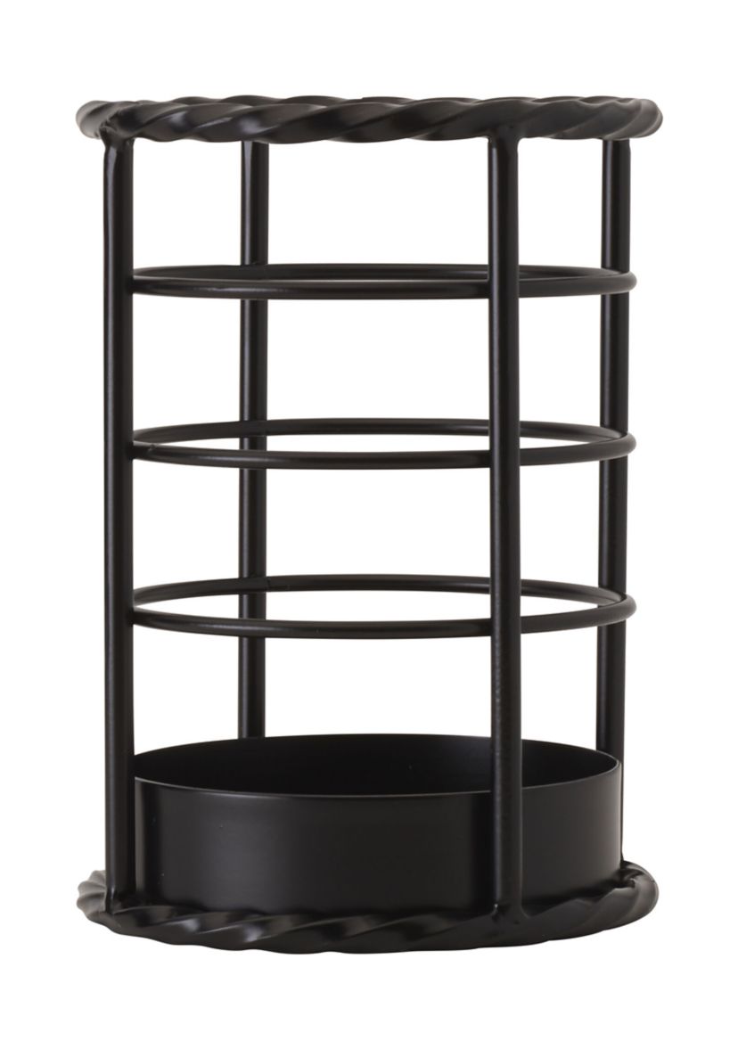 Awara Black Utensil Holder
