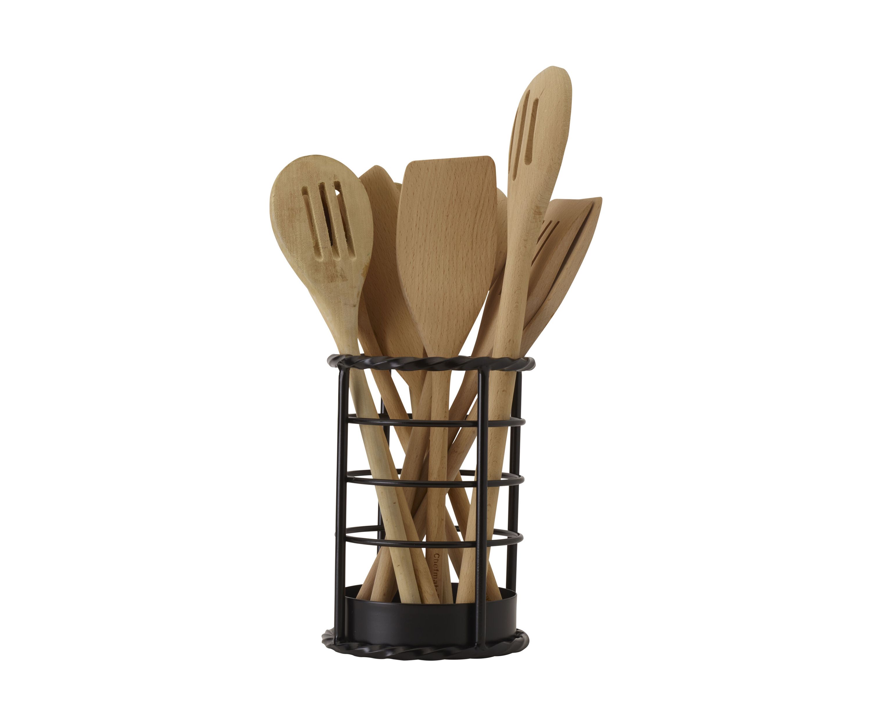 Awara Black Utensil Holder