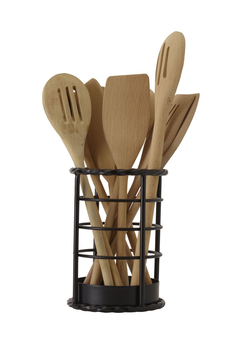 Awara Black Utensil Holder