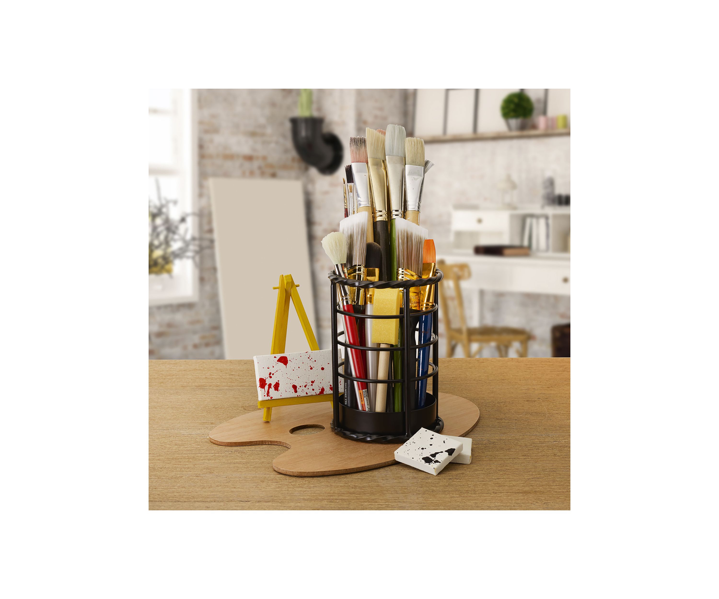 Awara Black Utensil Holder