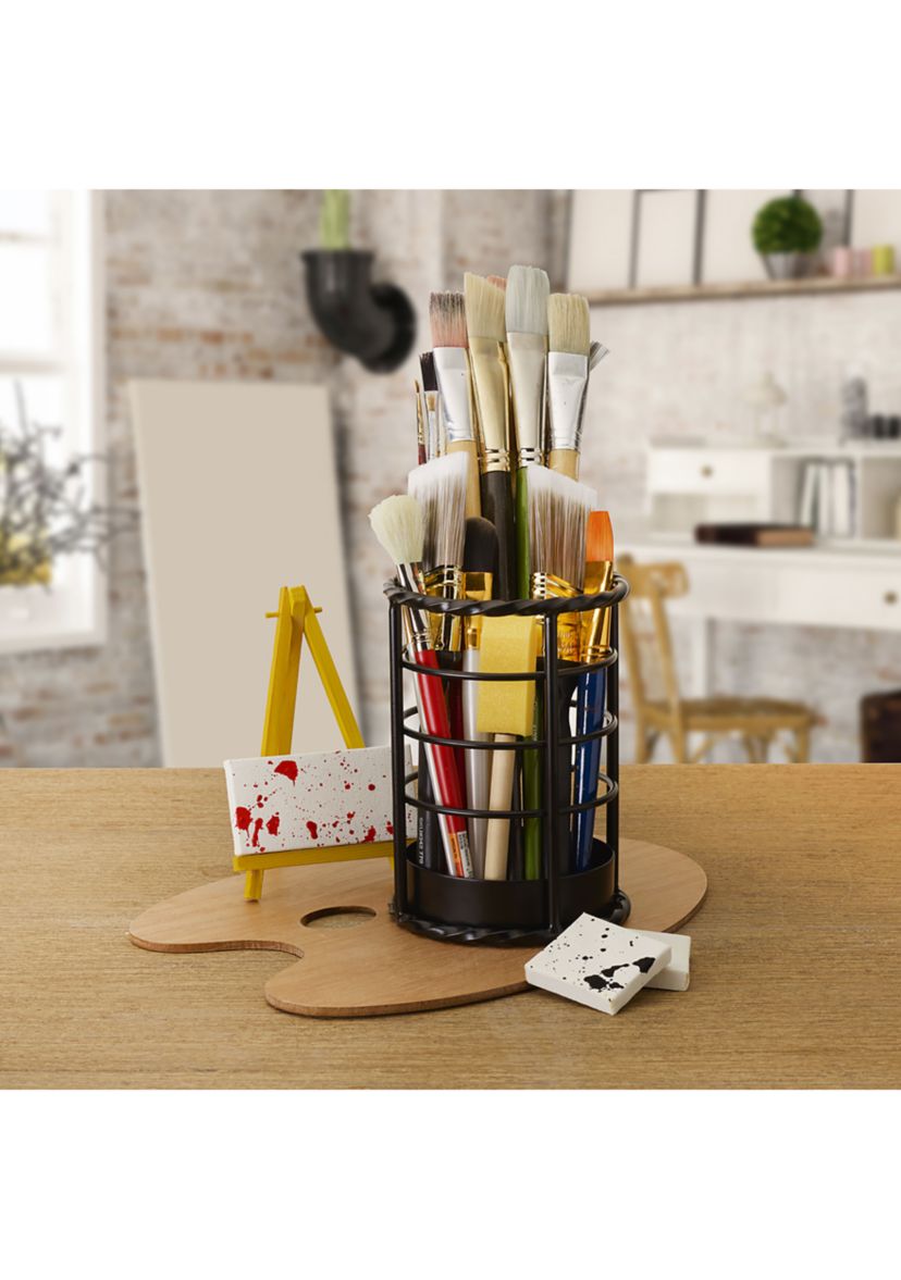 Awara Black Utensil Holder