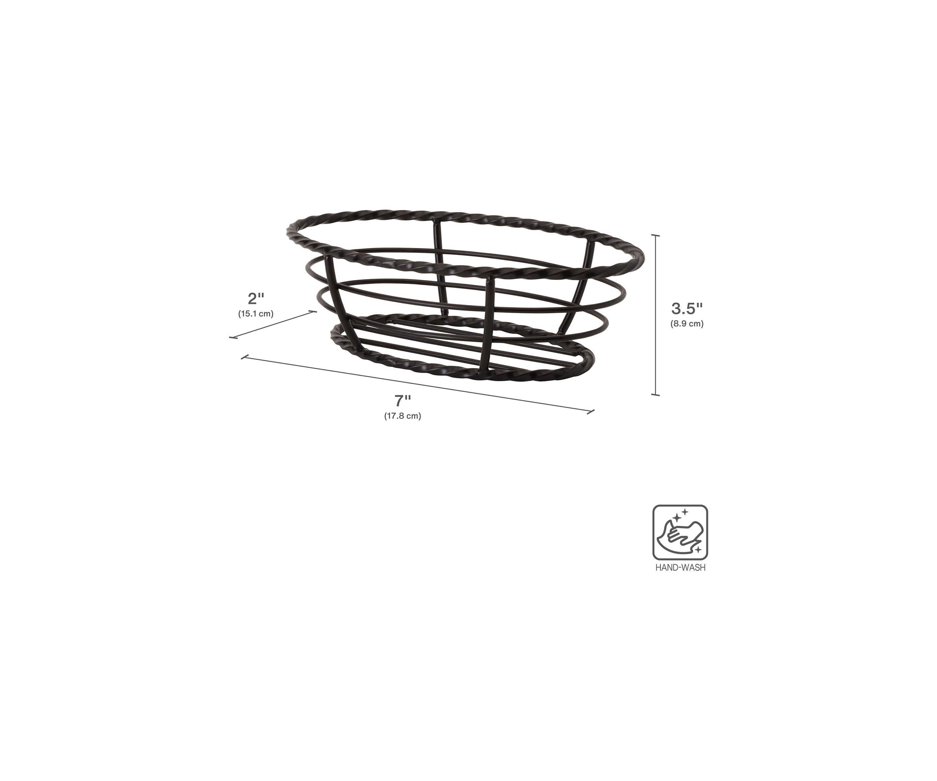 Awara Black Bread Basket