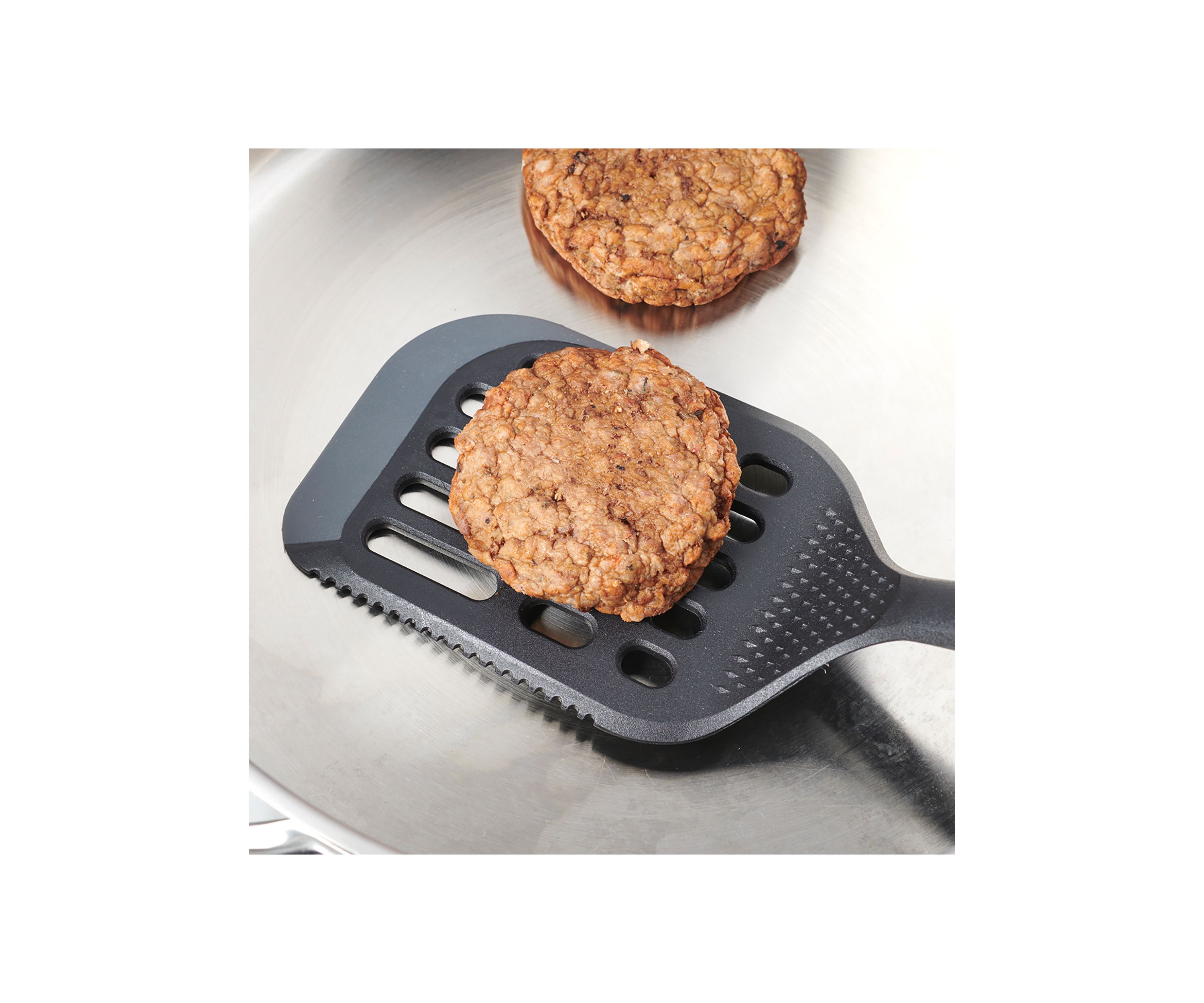 Slotted Turner with Nylon Handle