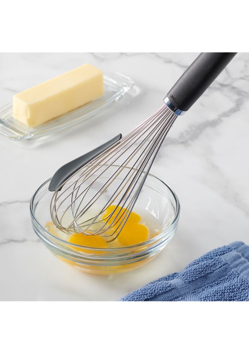 Egg Whisk with Silicone Scraper 