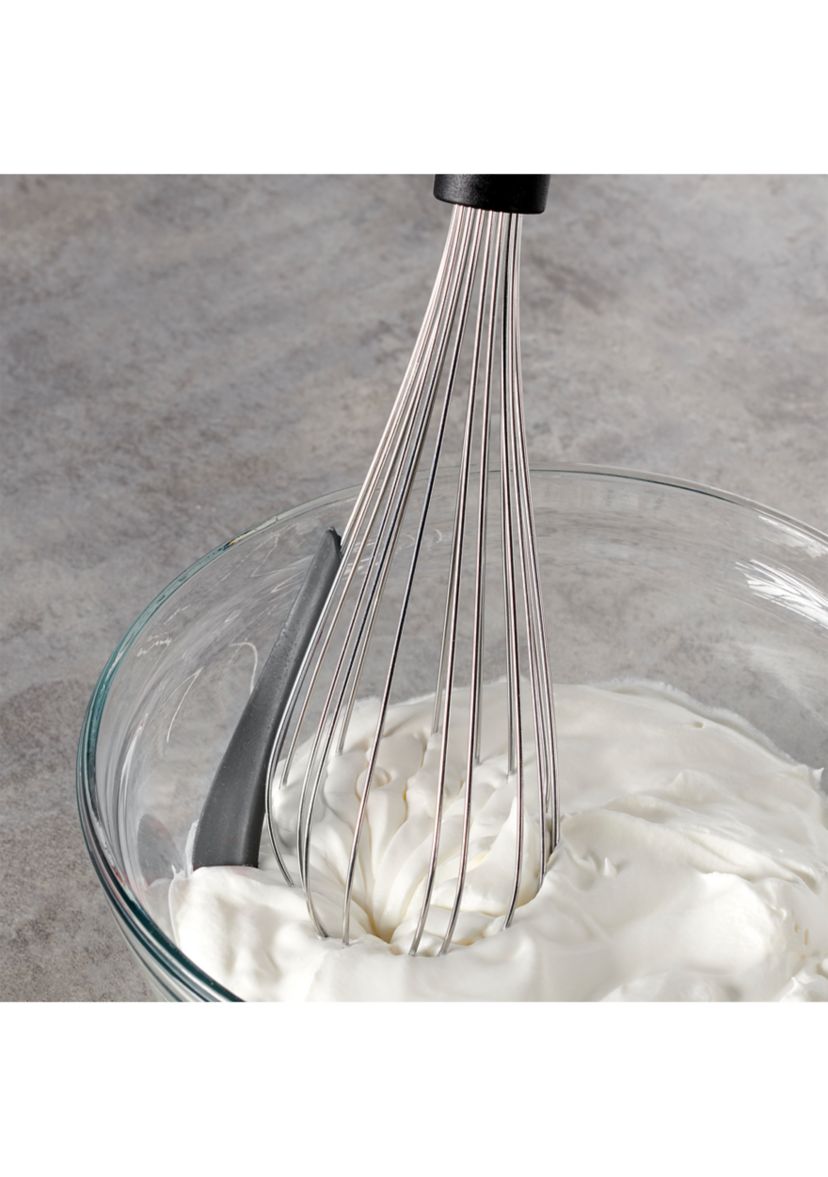 Egg Whisk with Silicone Scraper 