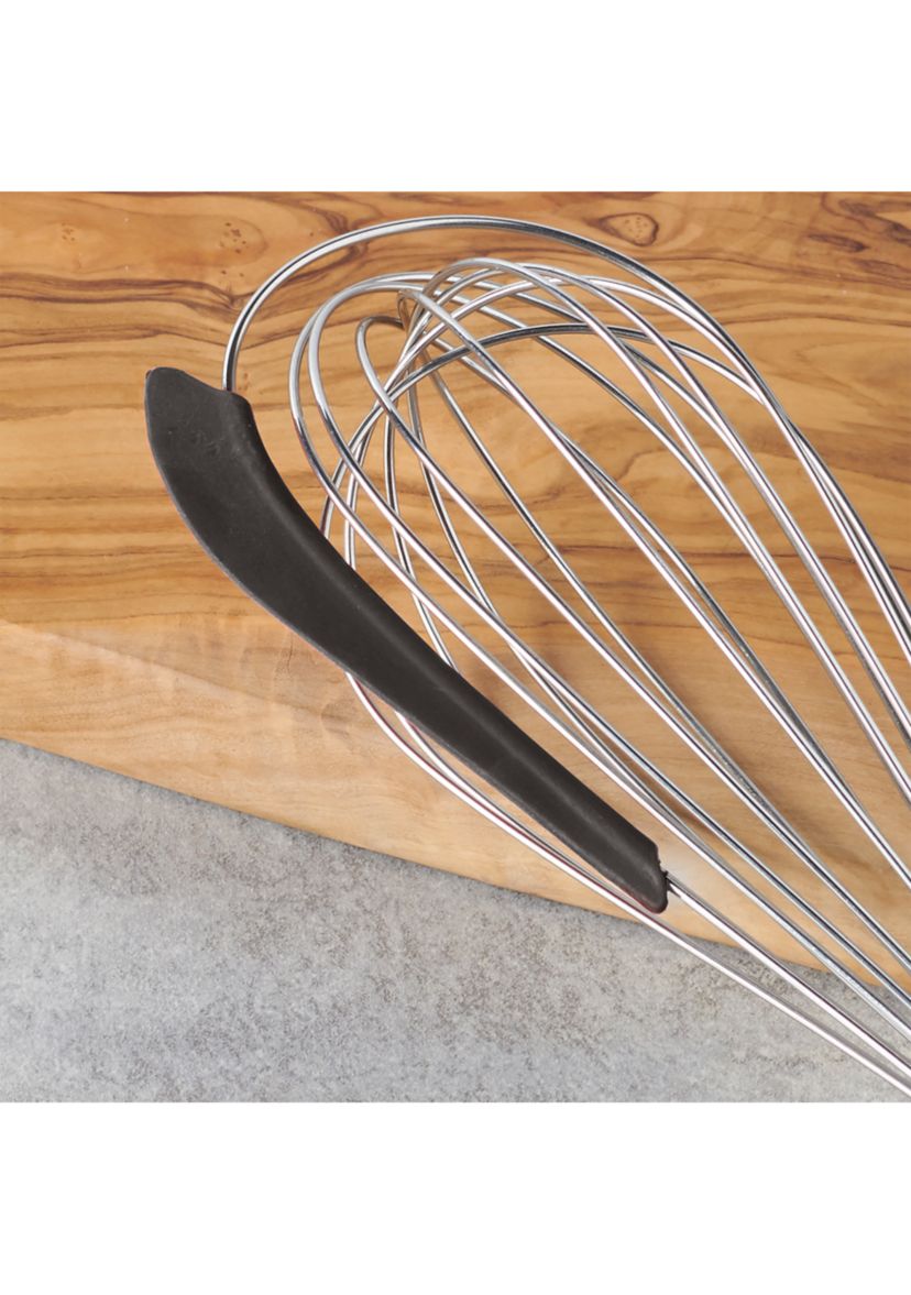 Egg Whisk with Silicone Scraper 