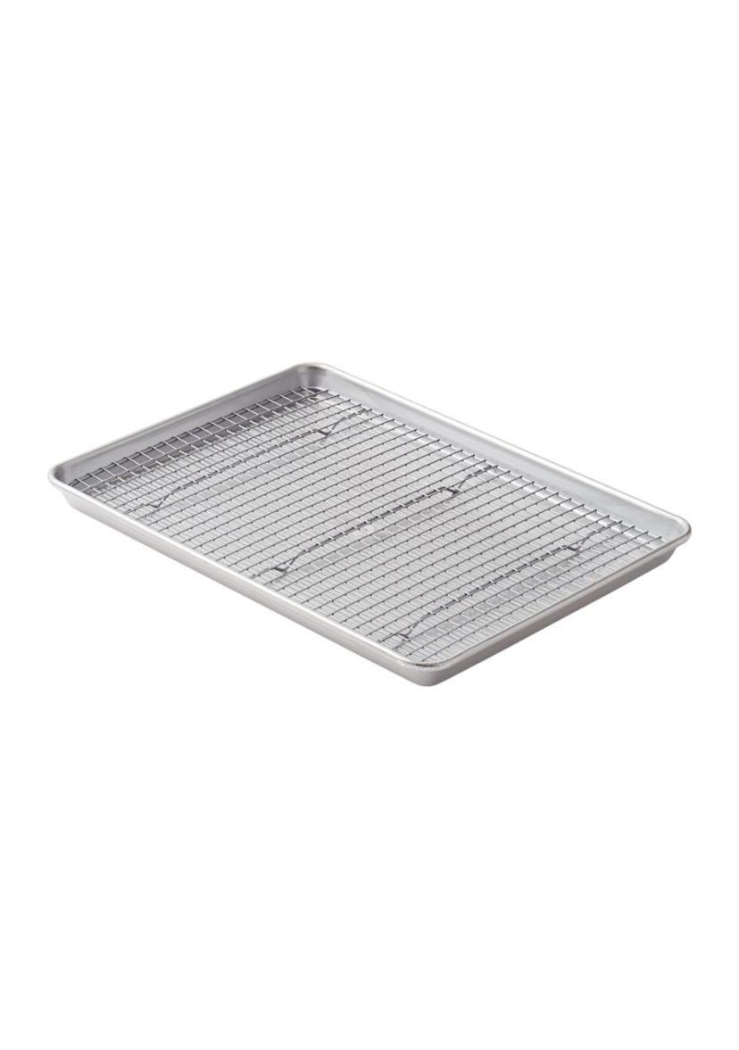 Half Sheet Pan and Baking Rack Set