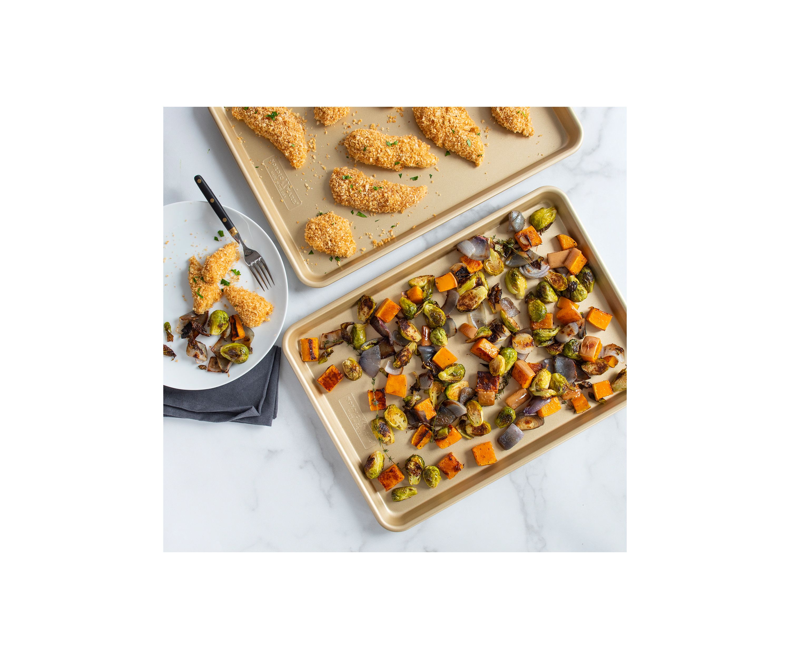 2-Piece Half Sheet Pan