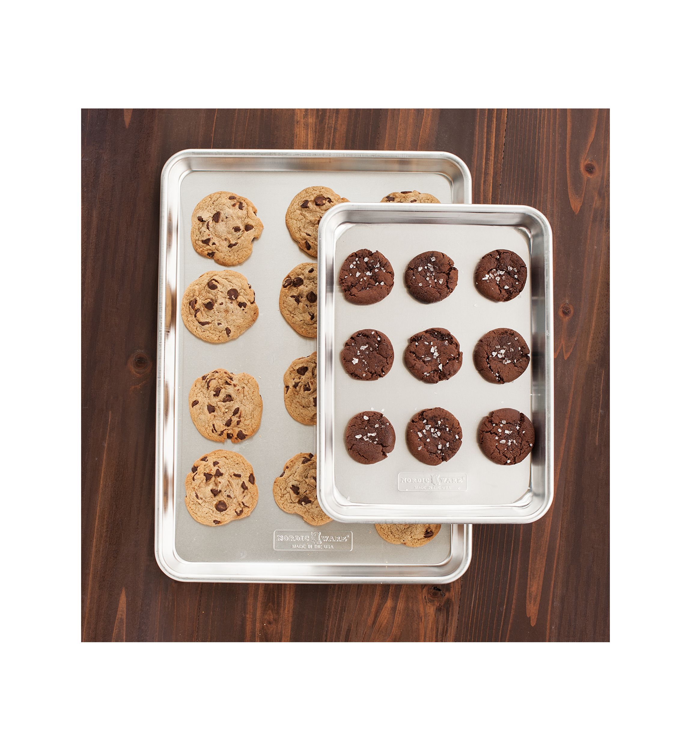 Naturals Half & Quarter Sheet Pan 2-Piece Set