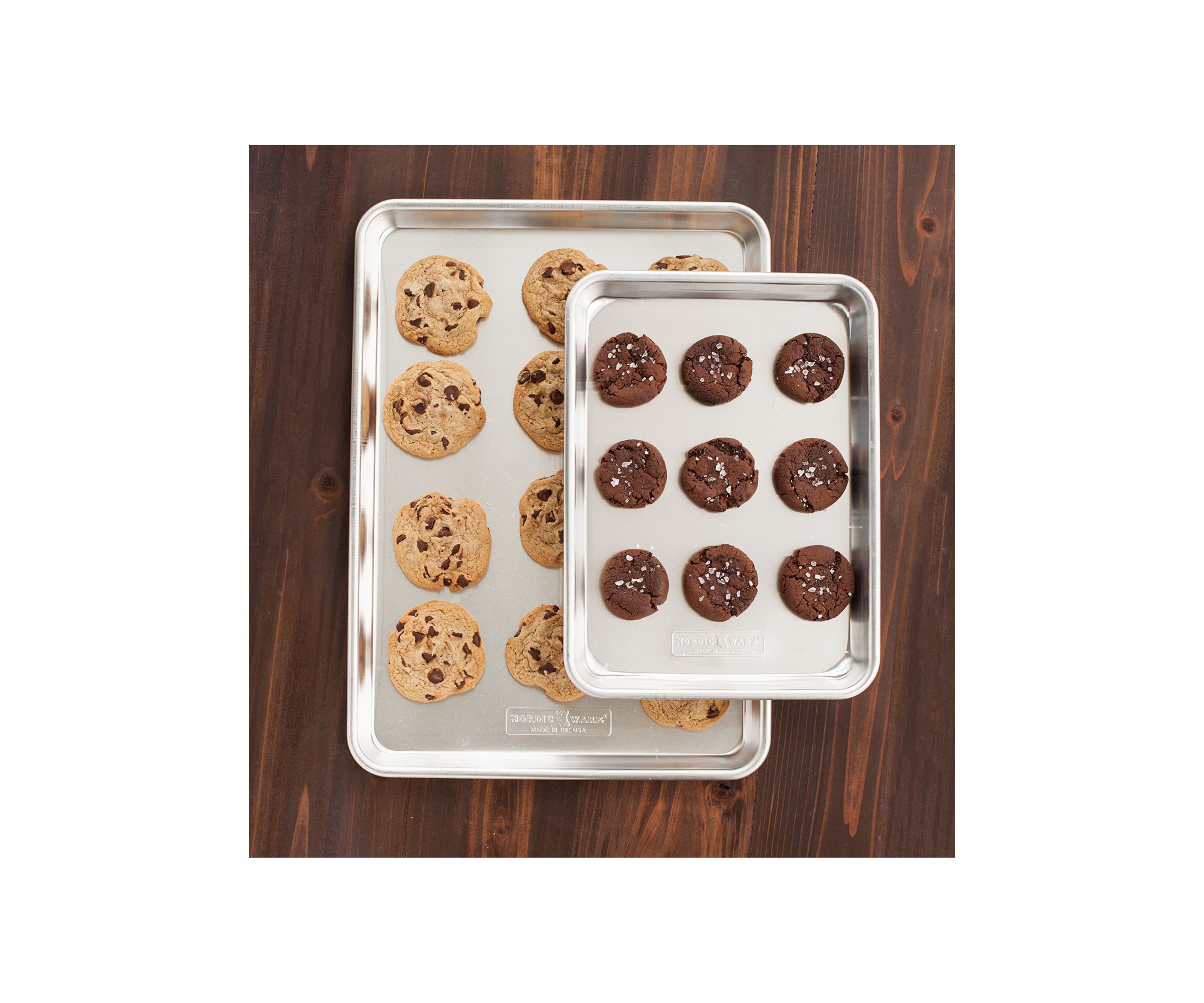 Naturals Half & Quarter Sheet Pan 2-Piece Set