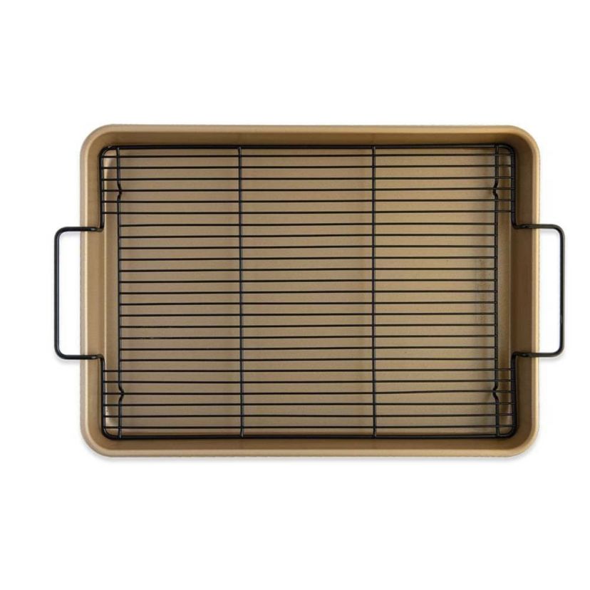Nonstick HighSided Oven Crisp Tray
