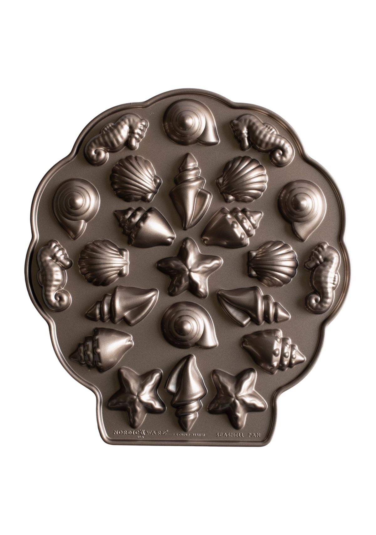 1.5 Cup Seashell Cakelet Pan
