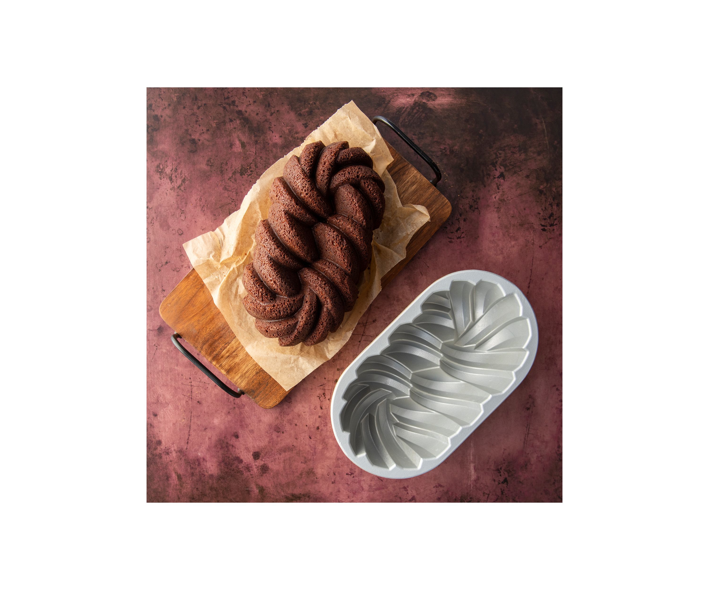 6 Cup Braided Loaf Pan