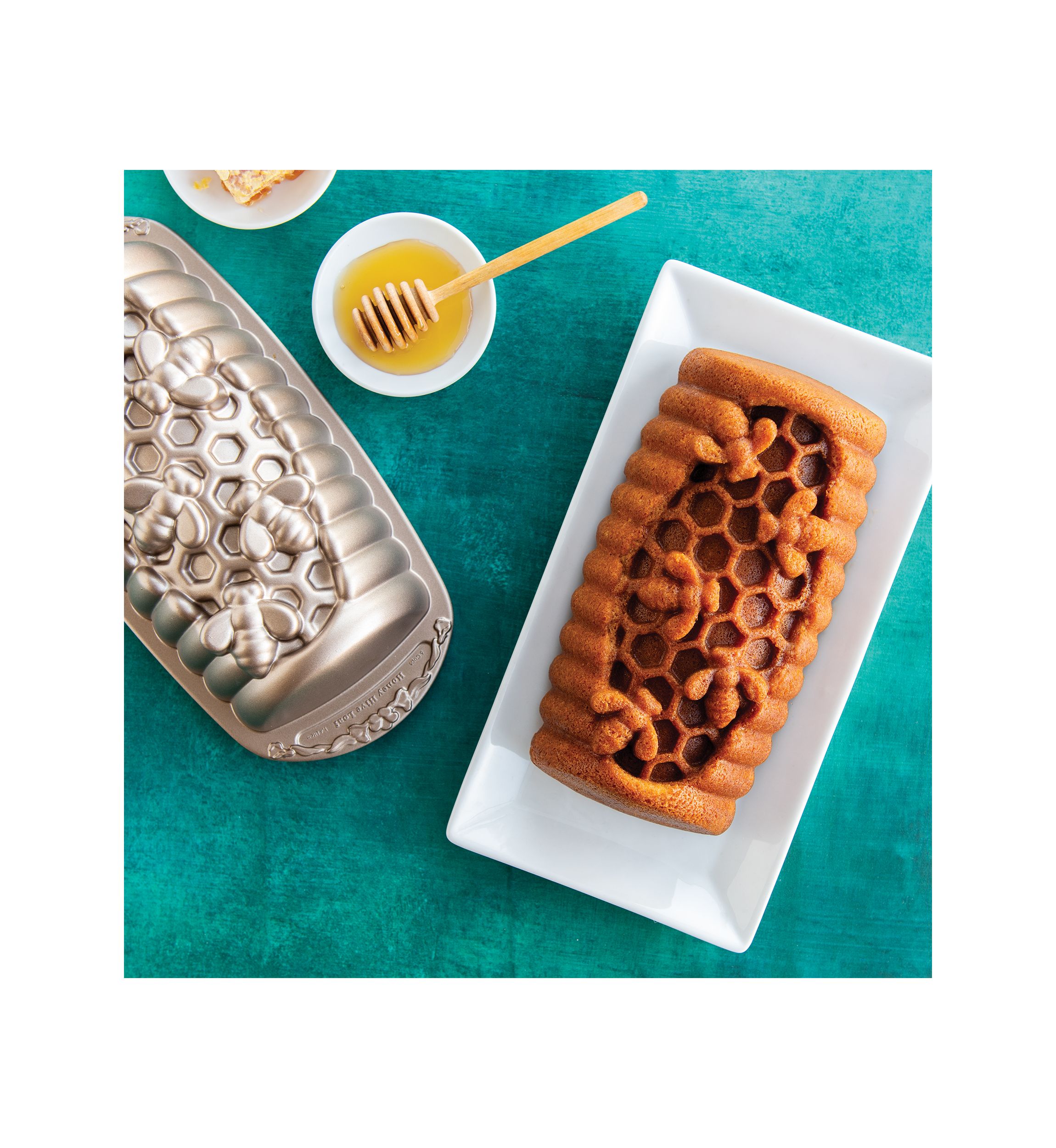 Honey Hive Loaf Pan