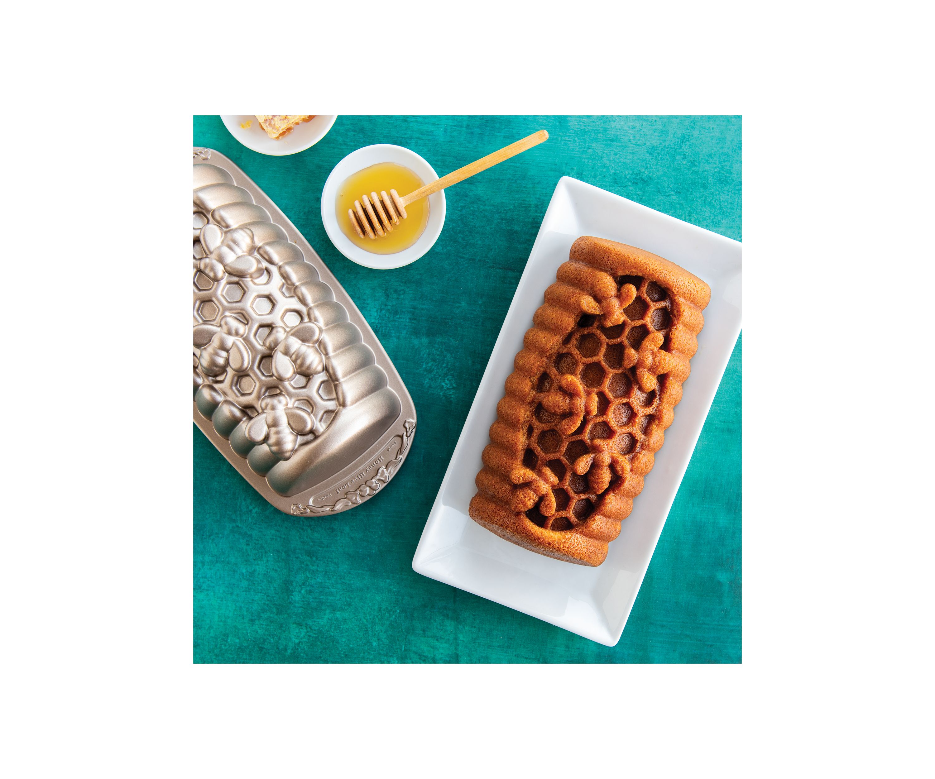 Honey Hive Loaf Pan