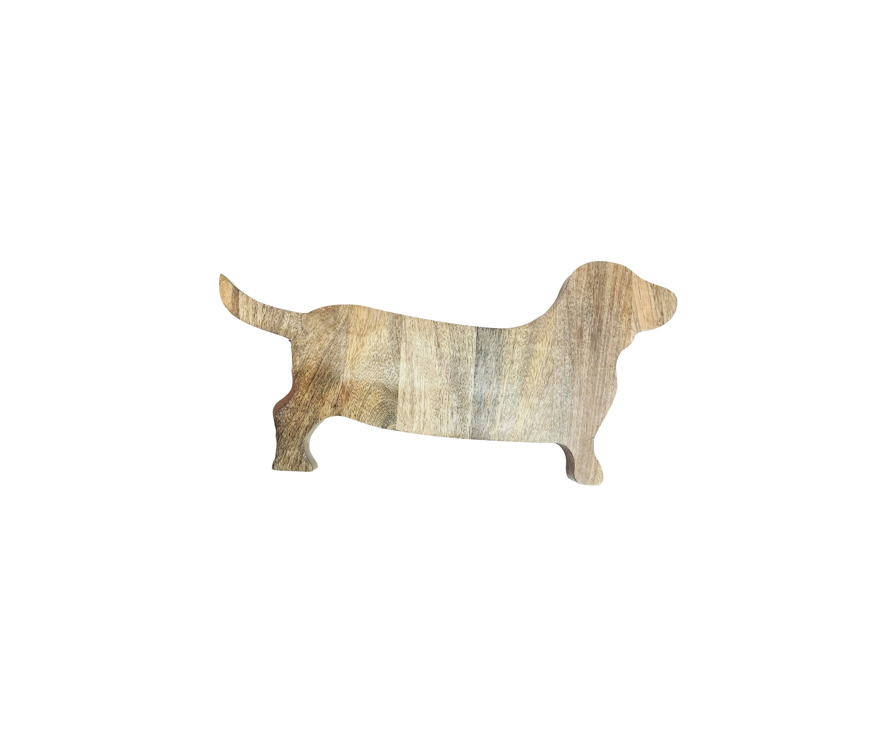 Dachshund Mango Wood Cheese Board