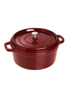 Staub Round 7 Quart Cast Iron Cocotte