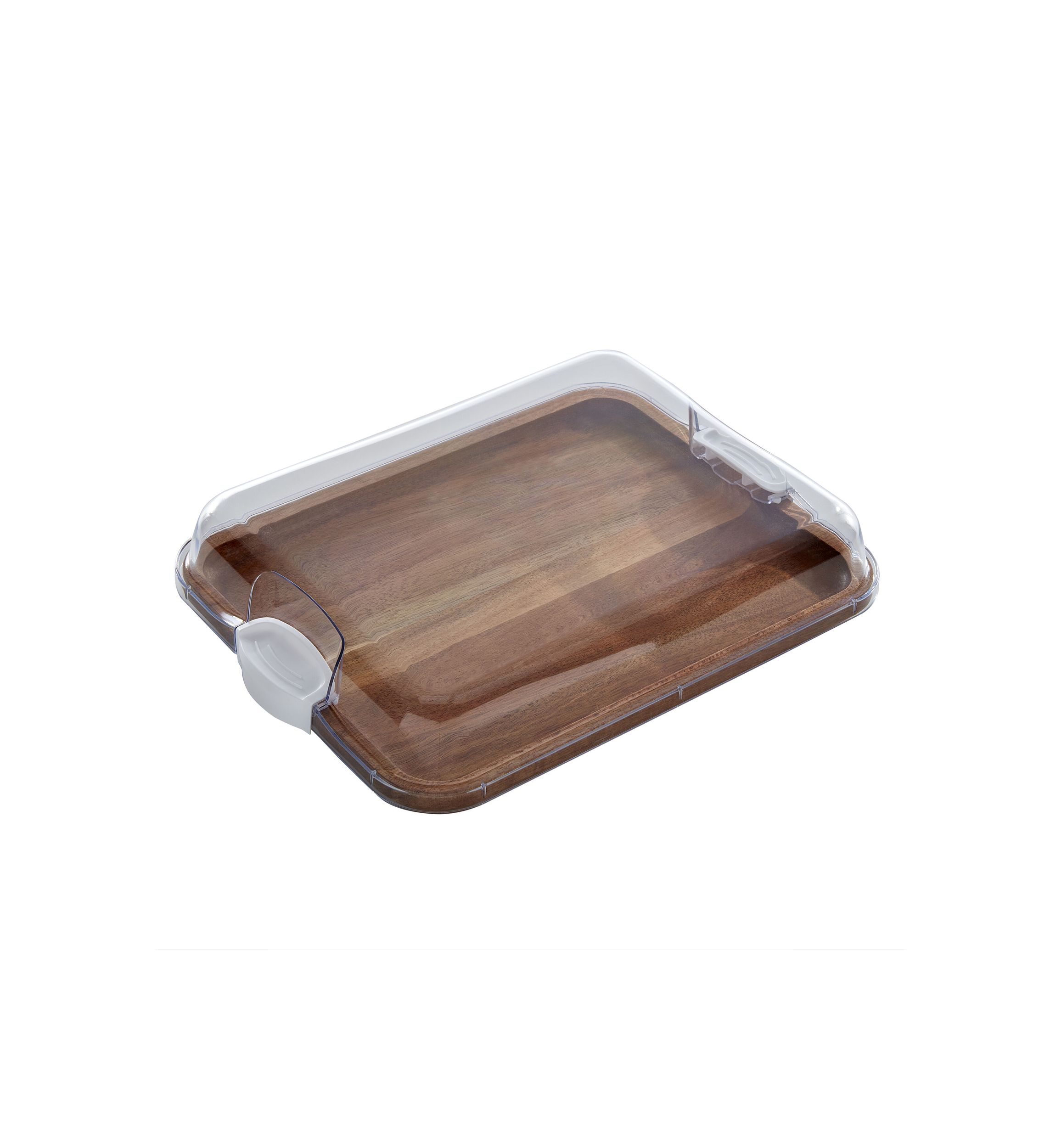 "Build-a-Board" Acacia Cutting and Charcuterie Board with Lid