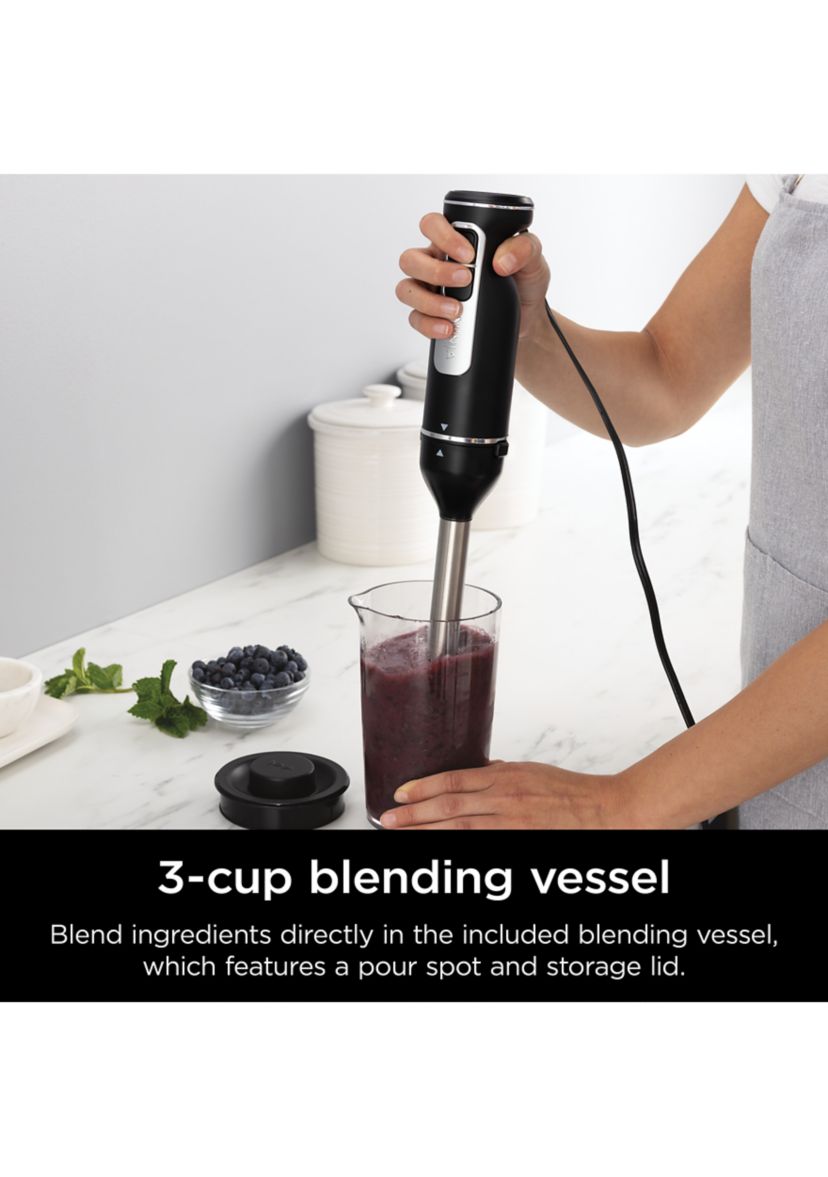 Foodi Power Mixer System Hand Blender and 5-Speed Hand Mixer Combo