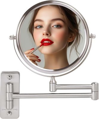 Ovente Wall Mounted Vanity Makeup Mirror