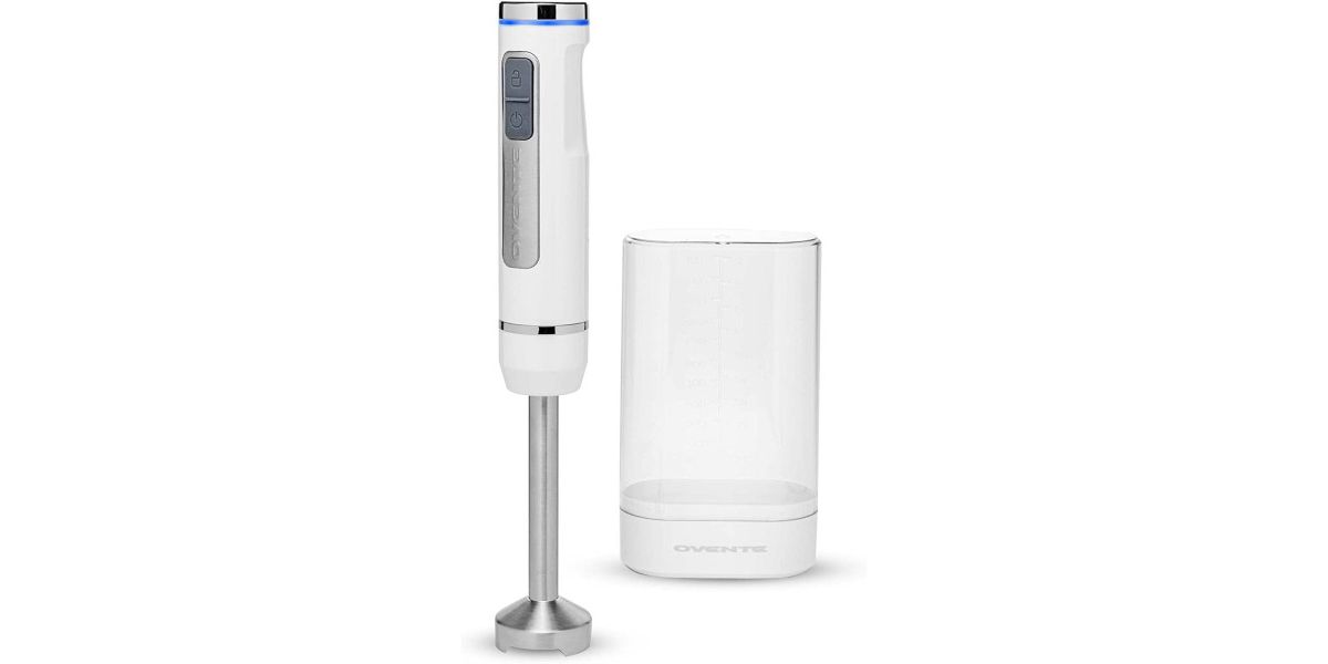 Electric Cordless Immersion Hand Blender 200 Watt 8-Mixing Speed