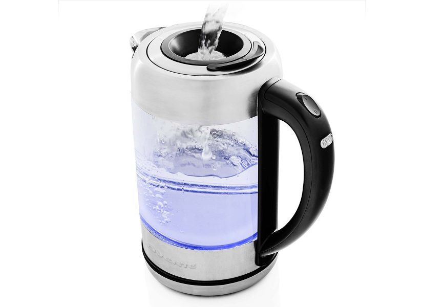 Glass Electric Kettle Hot Water Boiler 1.7 Liter ProntoFill Tech w/ Stainless Steel Filter - 1500W BPA Free