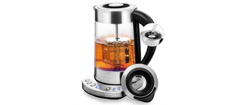 1.7-Liter Electric Tea Maker/Glass Kettle with ProntoFill Technology