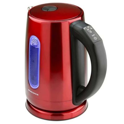 Electric Tea Kettle Stainless Steel 1.7 Liter Instant Hot Water Boiler Heater Cordless with Temperature Control, Automatic Shut Off and Keep Warm Function for Coffee Milk Chocolate