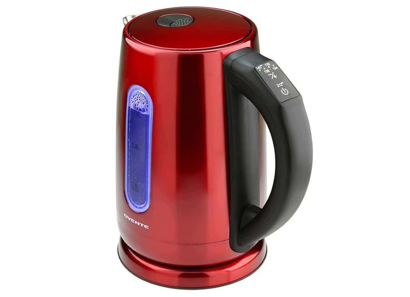 Electric Tea Kettle Stainless Steel 1.7 Liter Instant Hot Water Boiler Heater