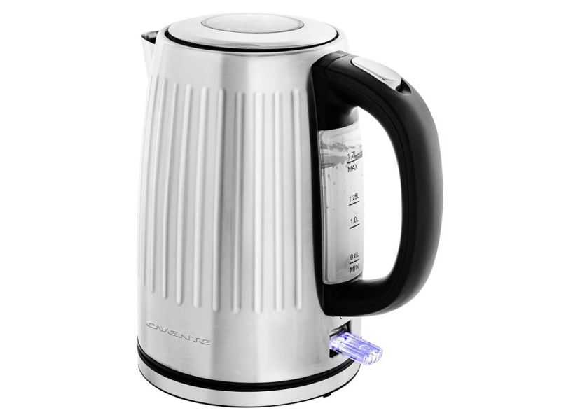 Stainless Steel Electric Kettle Hot Water Boiler 1.7 Liters - Powerful 1750W BPA Free