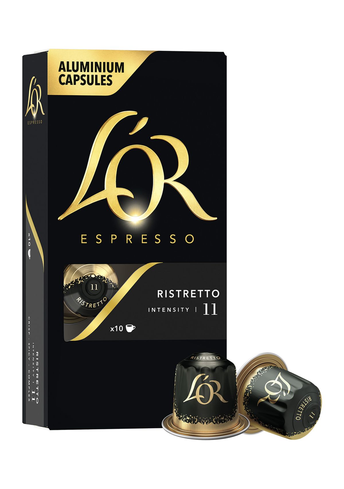 LOR BARISTA System Espresso Ristretto Ground Coffee Capsules