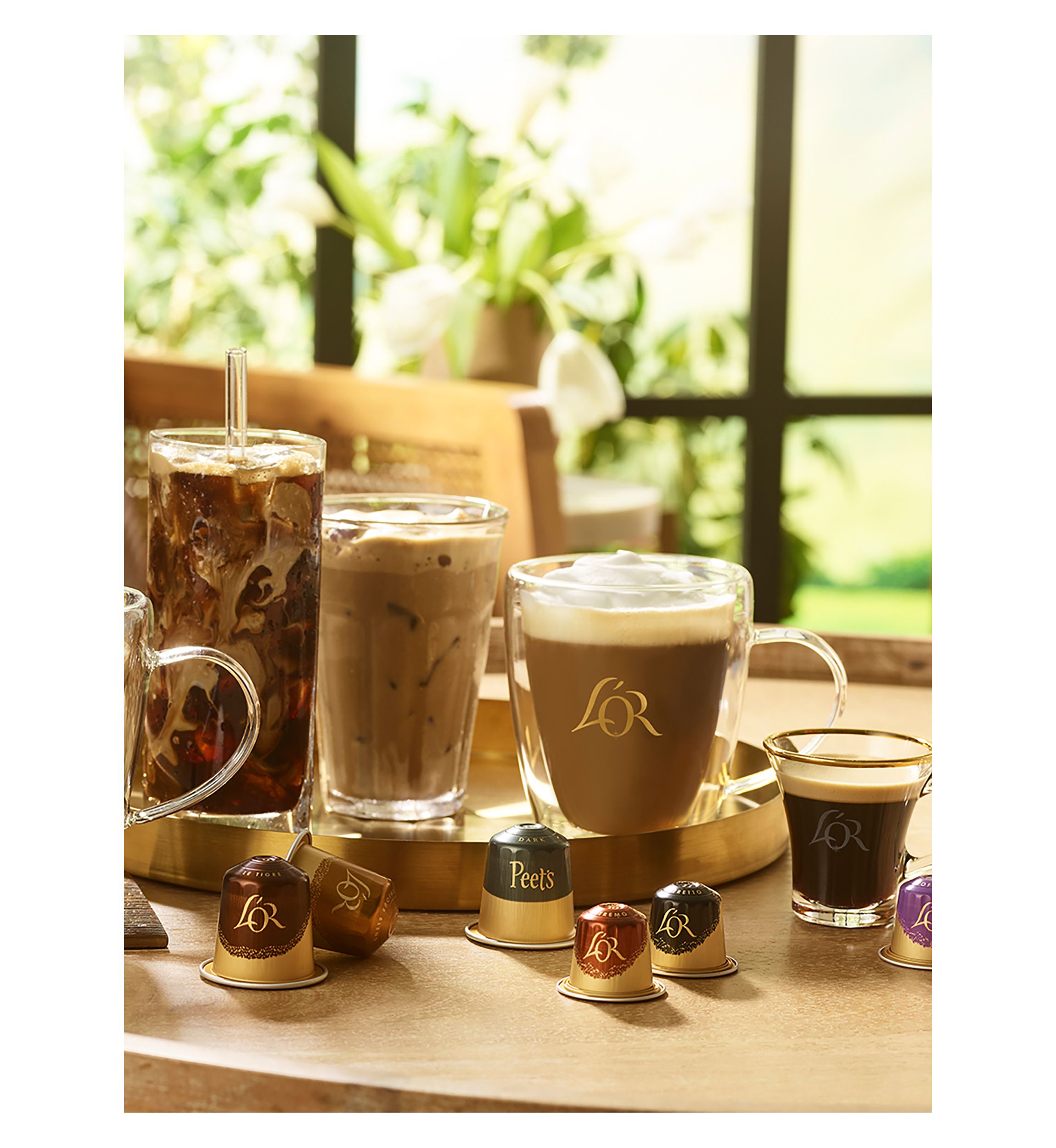 LOR BARISTA System Coffee Maker + 22 Tasting Capsules 