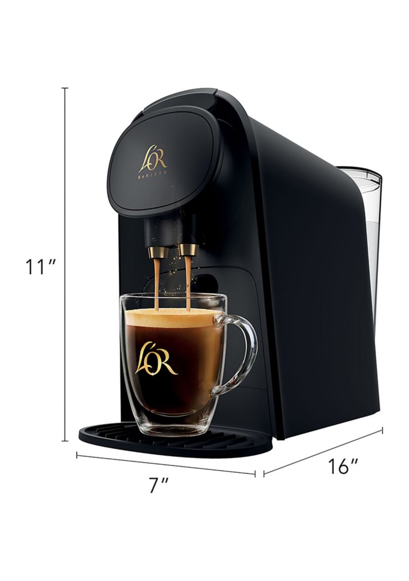 LOR BARISTA System Coffee Maker + 22 Tasting Capsules 