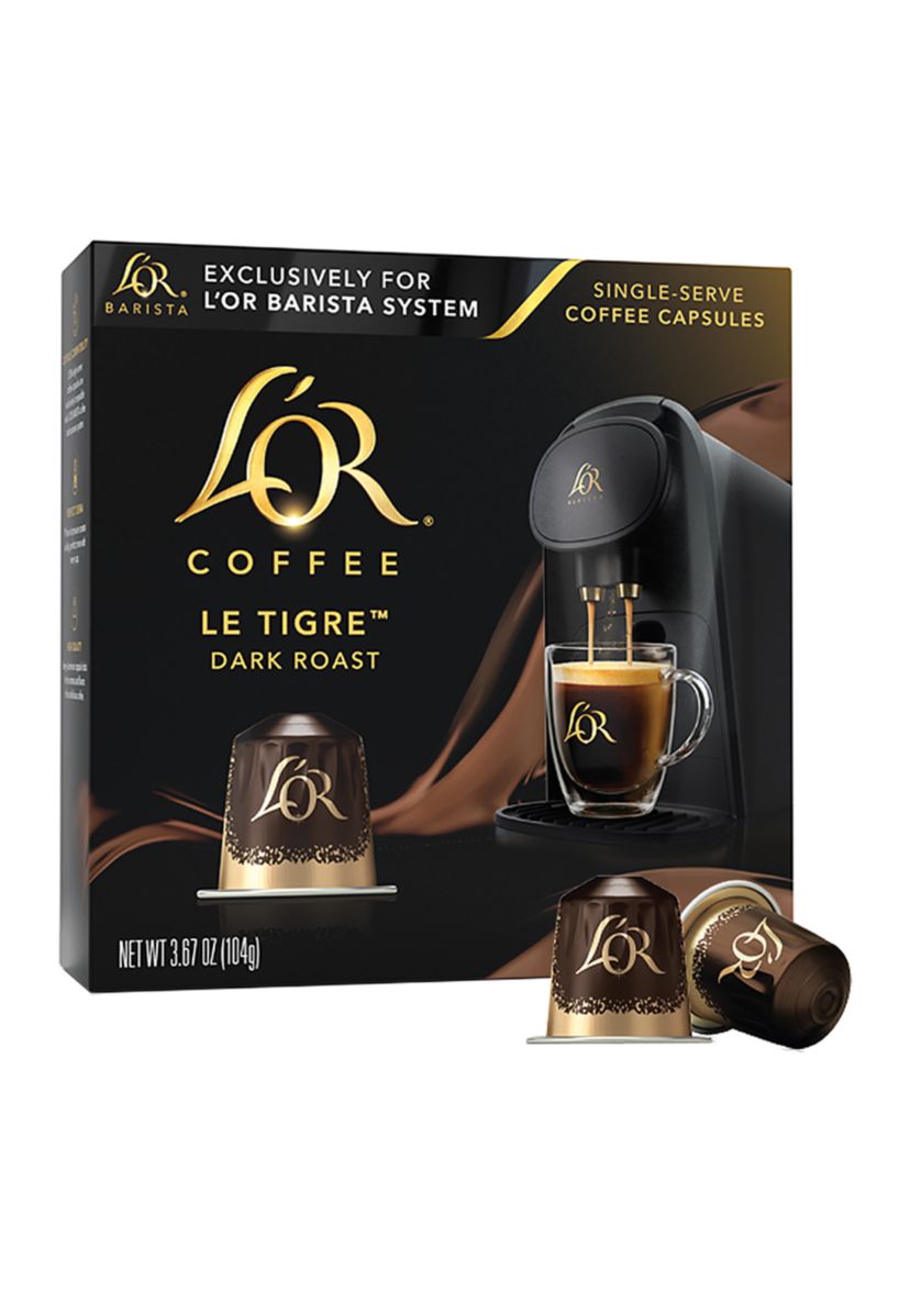 LOR BARISTA System Single Serve Le Tigre Dark Roast Coffee Capsules