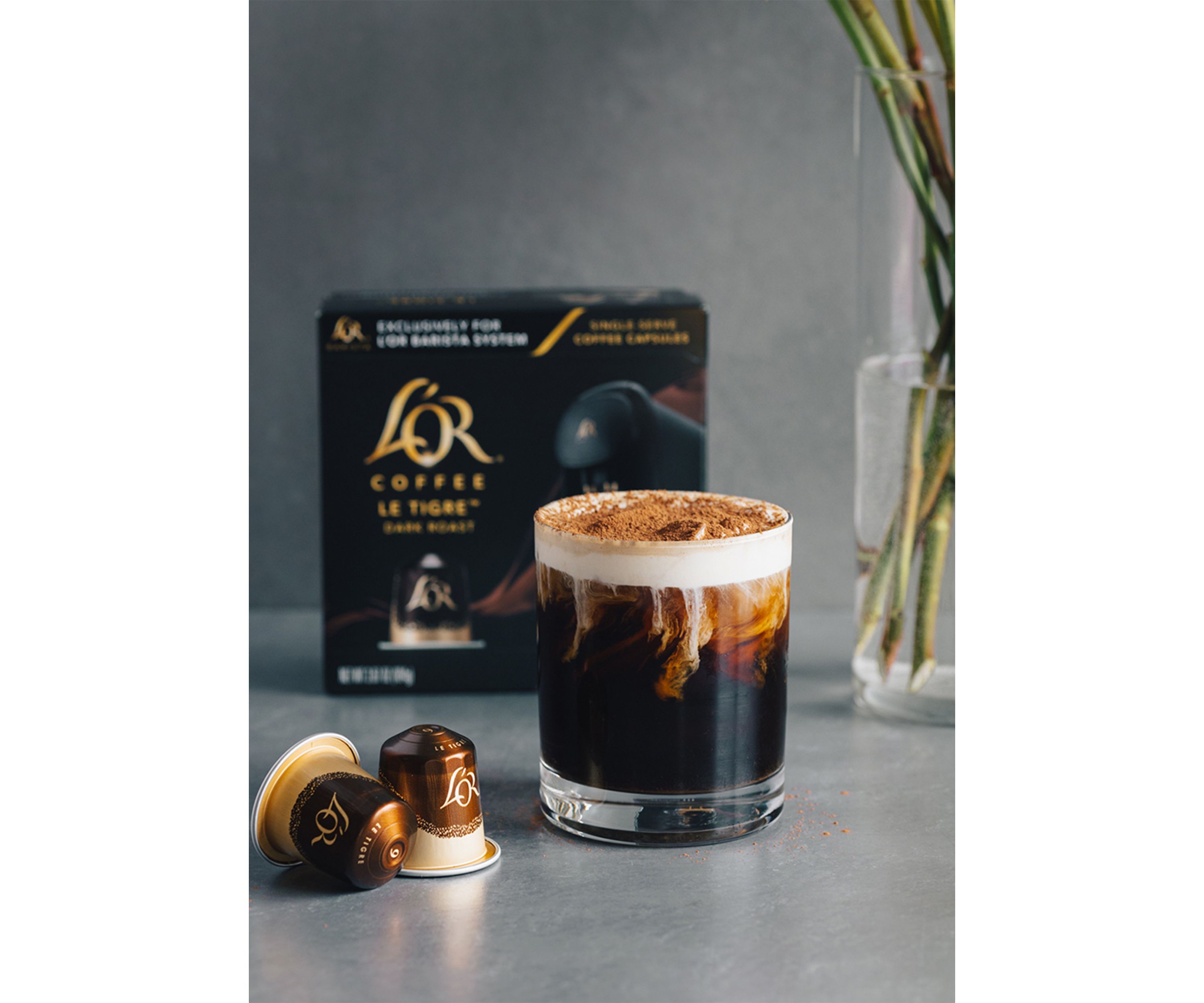 LOR BARISTA System Single Serve Le Tigre Dark Roast Coffee Capsules