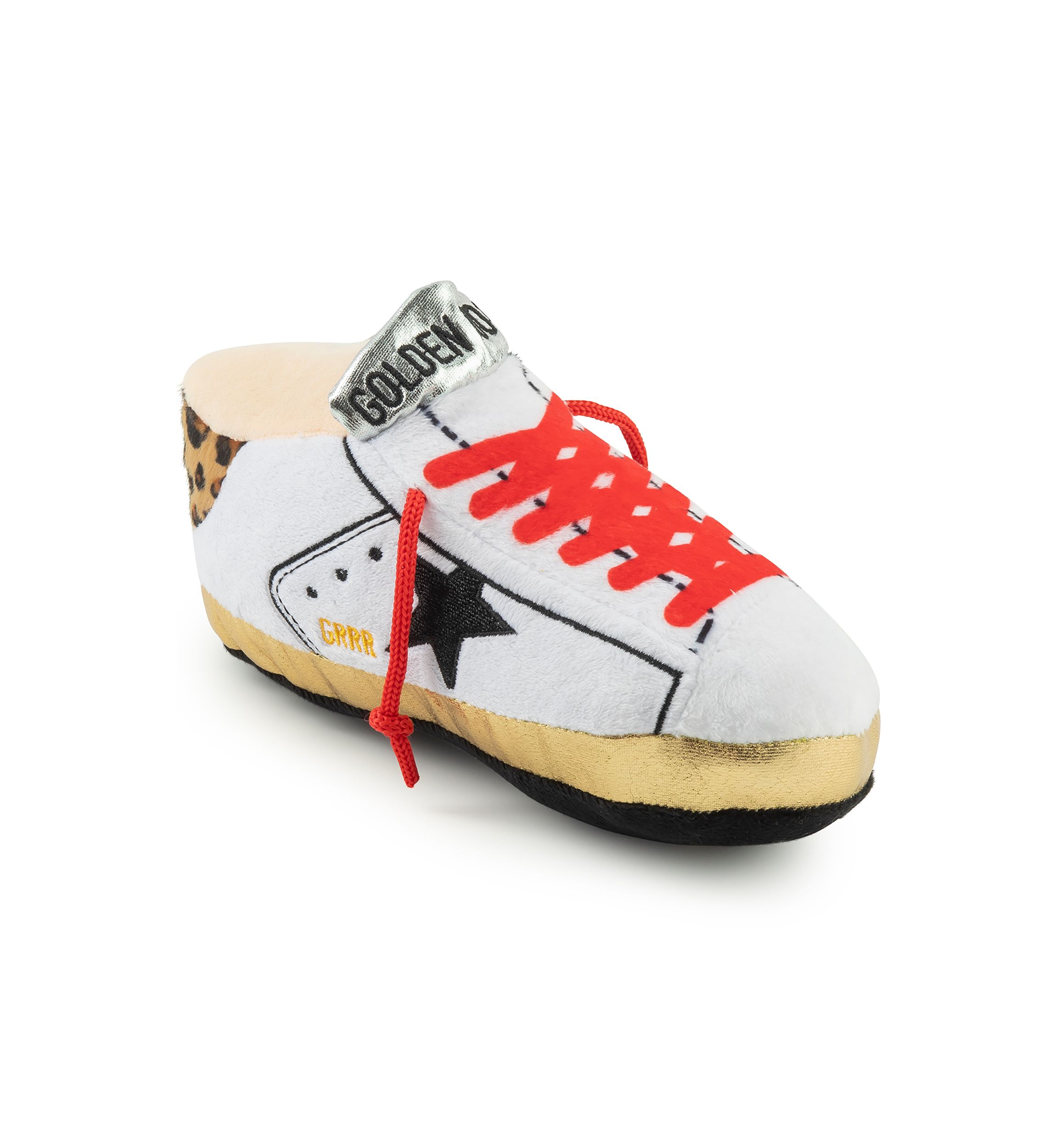 Golden Pooch Tennis Shoe Plush Dog Toy