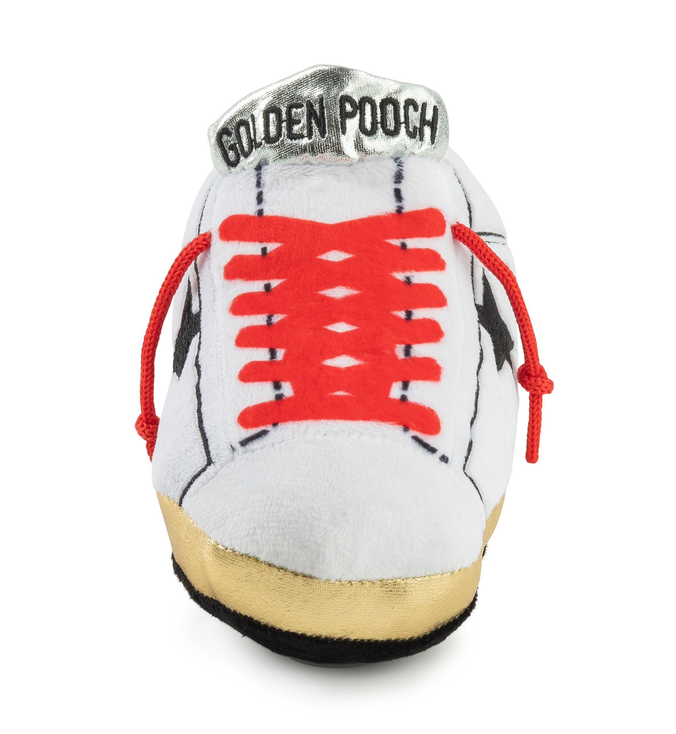 Golden Pooch Tennis Shoe Plush Dog Toy