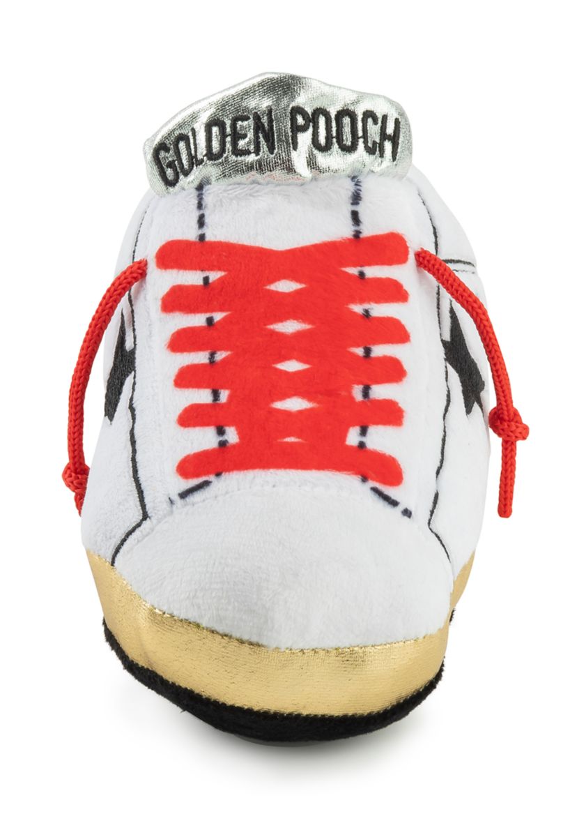 Golden Pooch Tennis Shoe Plush Dog Toy
