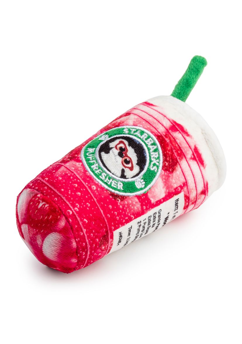 Starbarks Pawberry Ruffresher Plush Dog Toy