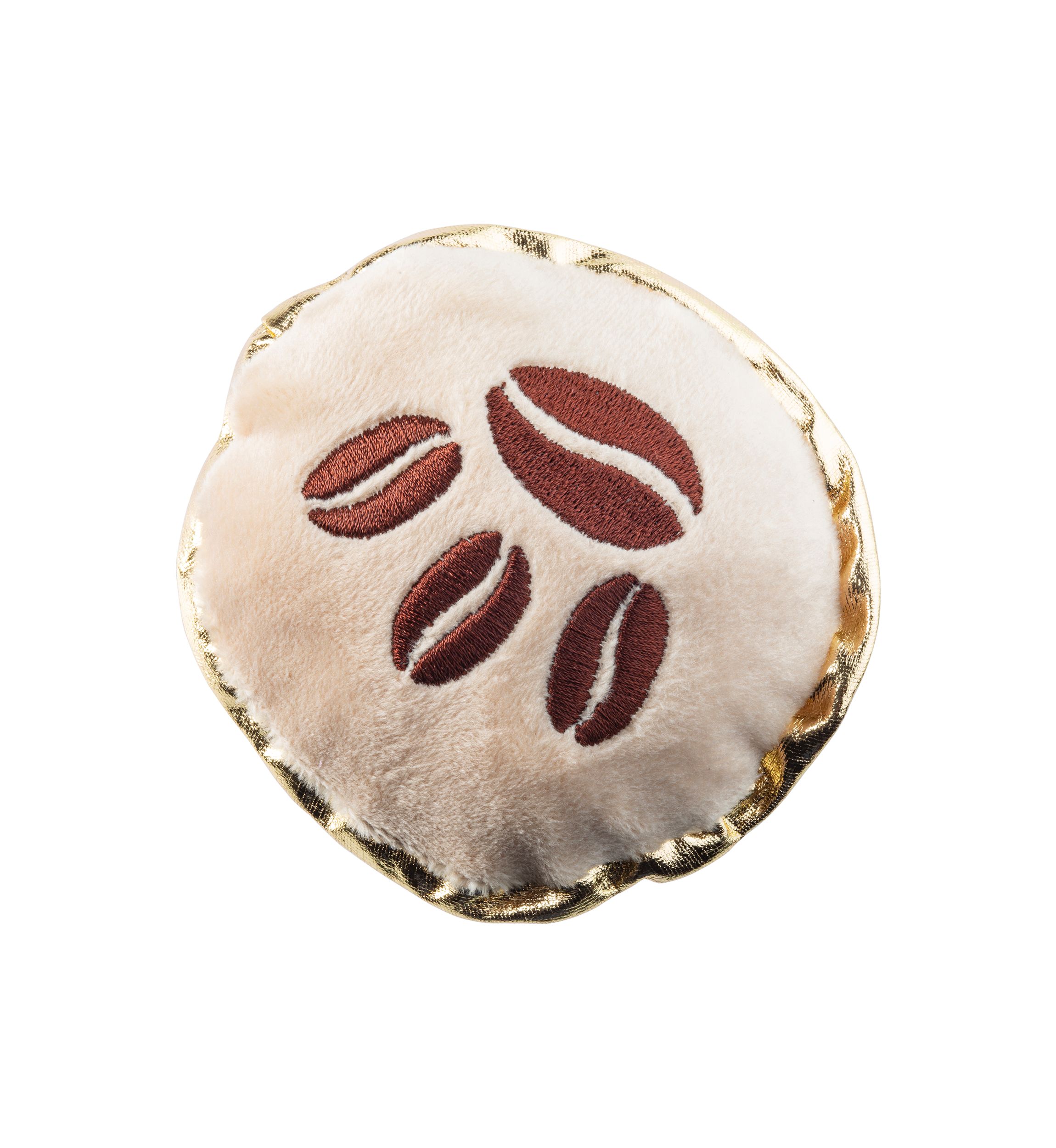 Espresso Muttini Plush Dog Toy