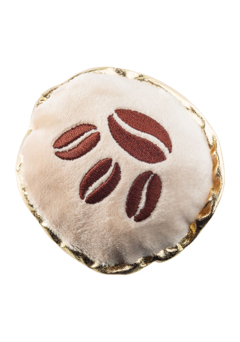 Espresso Muttini Plush Dog Toy
