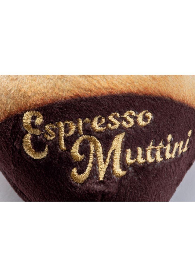 Espresso Muttini Plush Dog Toy