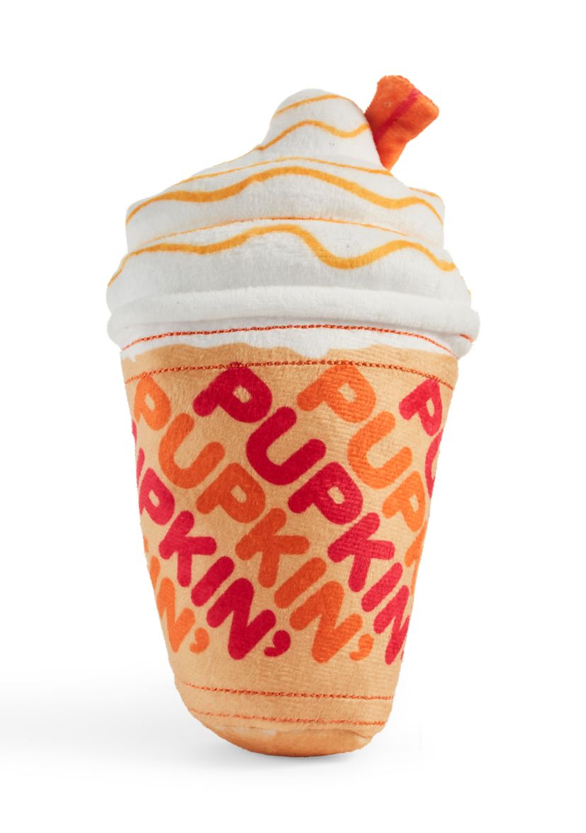 Pupkin Donuts Iced Coffee Plush Dog Toy