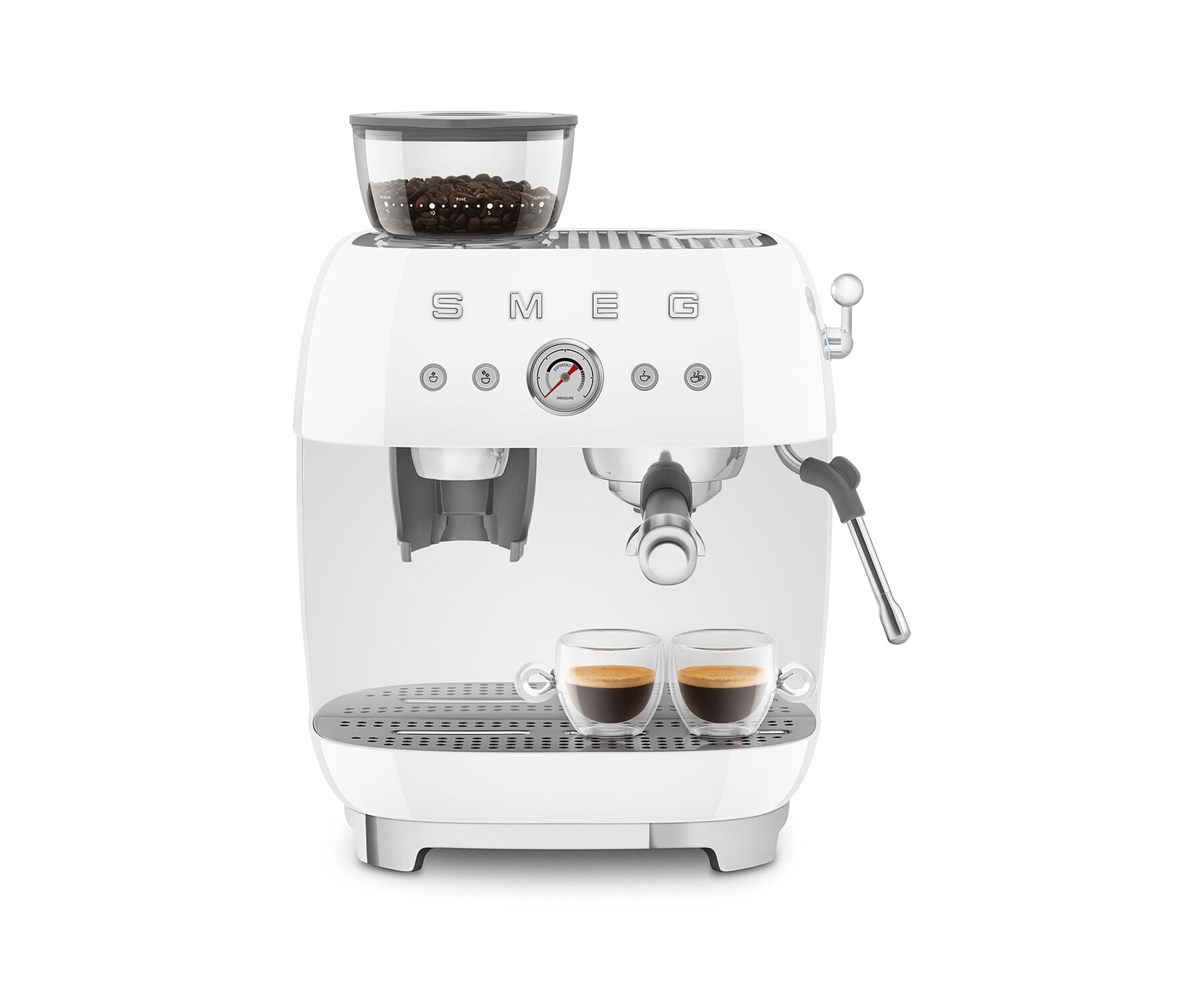 Espresso Coffee Machine with Grinder
