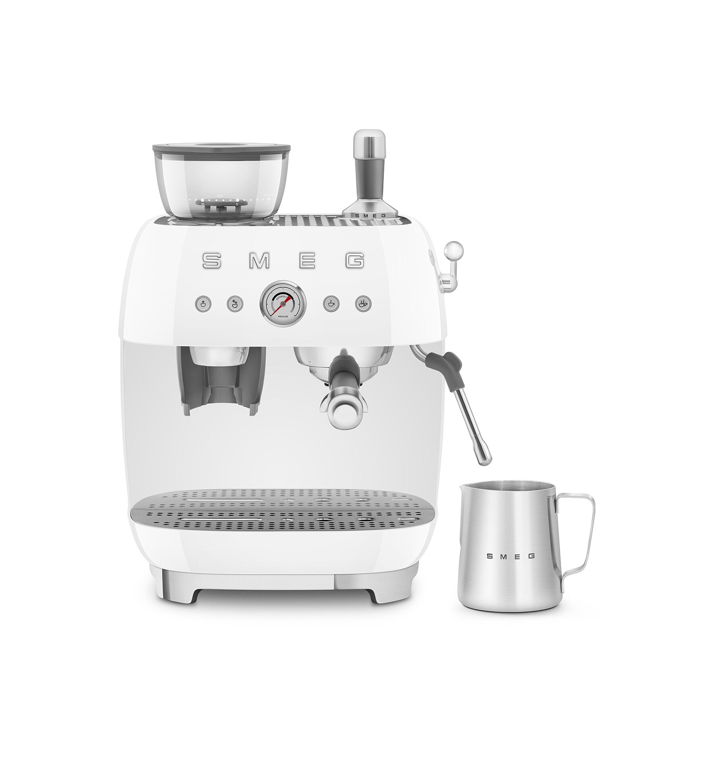 Espresso Coffee Machine with Grinder
