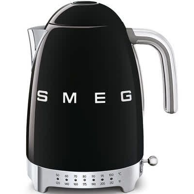 Smeg Retro Style 7 Cup Variable Temperature Kettle Black
