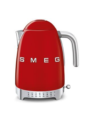 Smeg Retro Style 7 Cup Variable Temperature Kettle Red